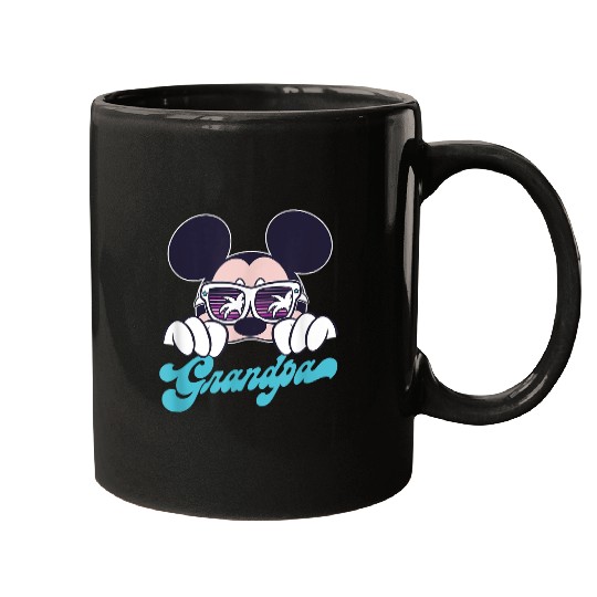 Discover Disney Mickey And Friends Mickey Summer Vibes Grandpa Logo Mugs