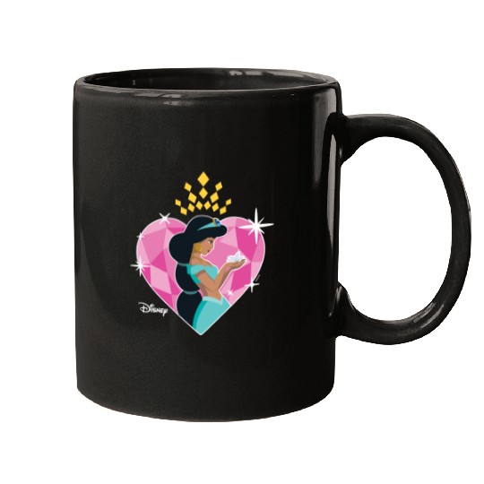 Disneyss Princess Jasmine Heart Mugs