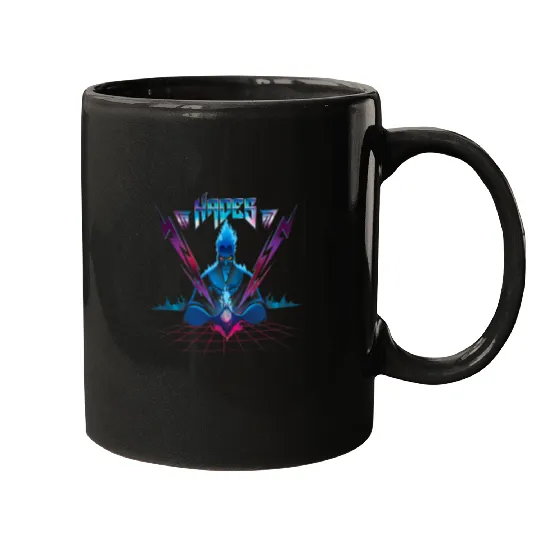 Disney Villains Hades 90s Rock Band Mugs