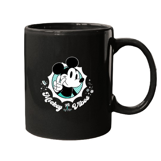Disney Mickey Vibes Retro Cool Mugs