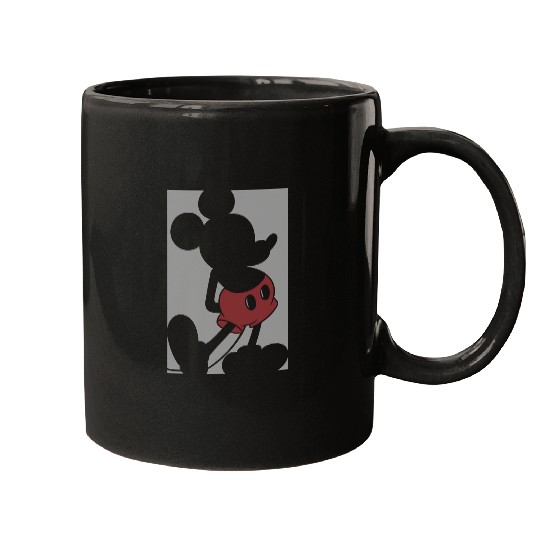 Disney Mickey Mouse Box Silhouette Mugs