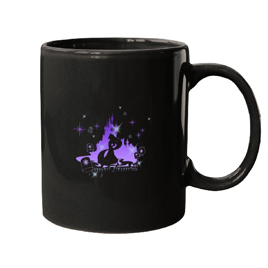 Disney Tangled Rapunzel Silhouette Portrait Graphic Mugs