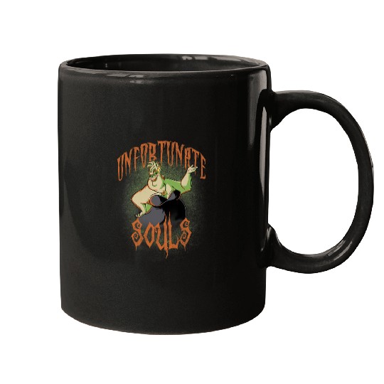 Disney Villains Halloween Ursula Unfortunate Souls Mugs