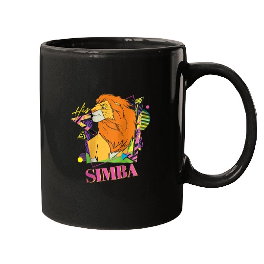 Discover Disney The Lion King Retro 90s Couples Matching His Simba Mugs