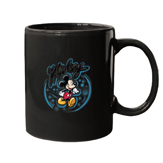 Disney Mickey Mouse Airbrush Mugs