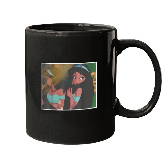 Discover Disney Aladdin Jasmine Mirror Photograph Portrai Mugs
