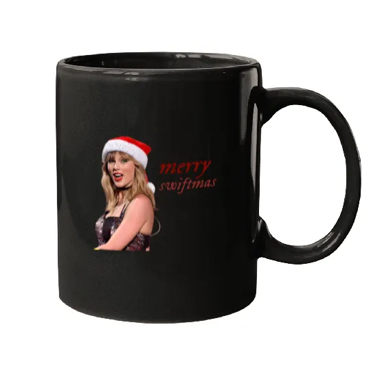Discover Merry Swiftmas Evermore - Taylor Christmas Mugs