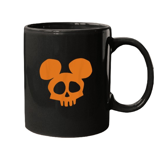Disney Mickey Mouse Skull Halloween Mugs