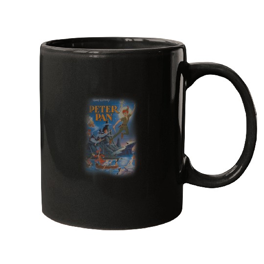 Disney Peter Pan Main Characters Never Land  Poster Mugs
