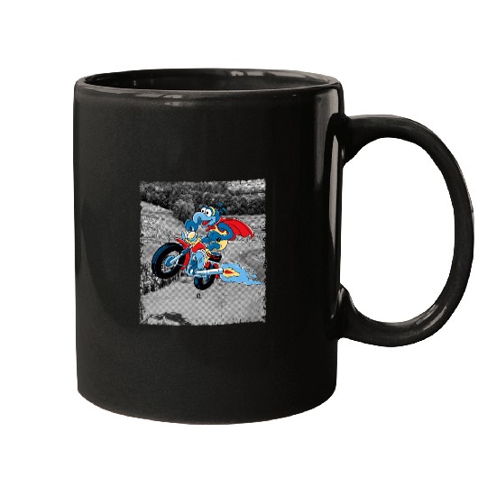 Disney The Muppets Gonzo Motorcycle Ride Big Chest Poster Mugs