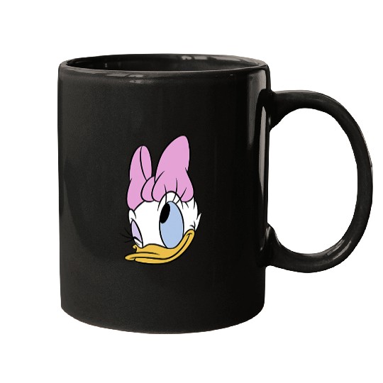 Discover Disney Mickey And Friends Daisy Duck Face Small Pocket Logo Mugs