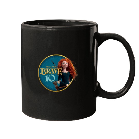 Disney Princess Merida Brave 10th Anniversary Mugs