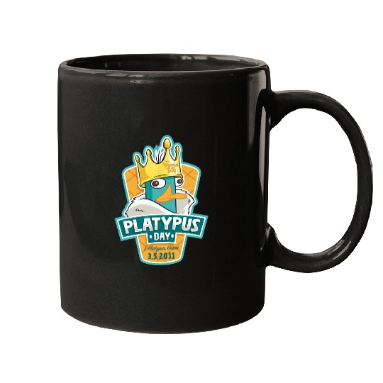 Discover Disney Phineas And Ferb Platypus Day King Perry Portrait Mugs