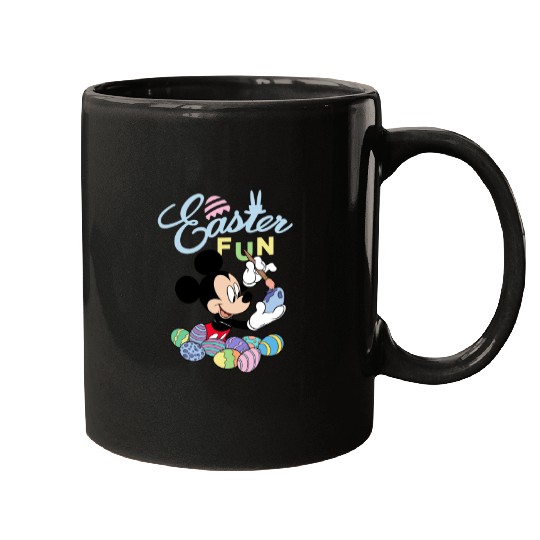 Disney Mickey Mouse Easter Fun Painting Eggs Sho Mugs
