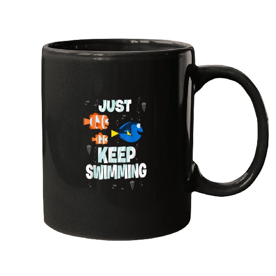 Disneyss Pixars Finding Dory Just Keep Swimming Clown Fish Crew Mugs