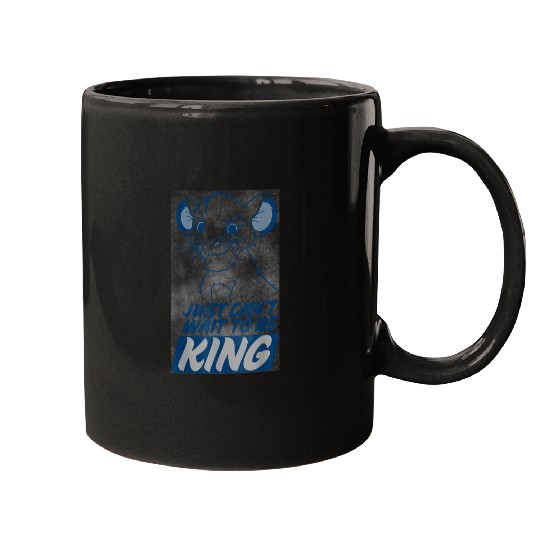 Disney Lion King Kid Simba Just Cant Wait To Be Mugs