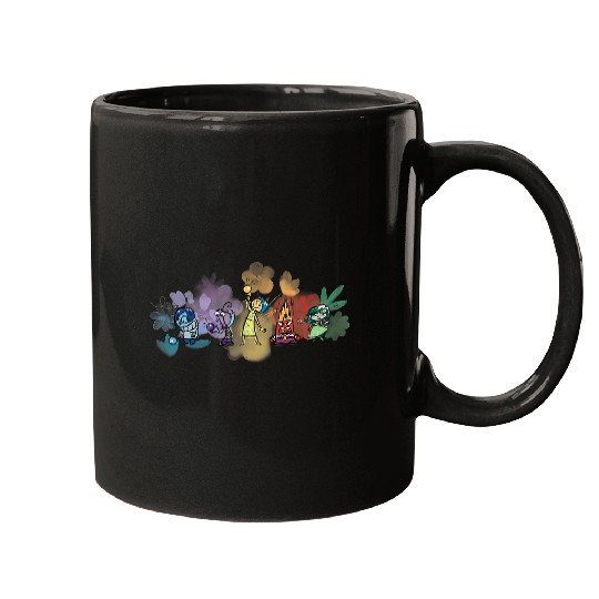 Discover Disney and Pixars Inside Out Emotions Watercolor Flowers Mugs