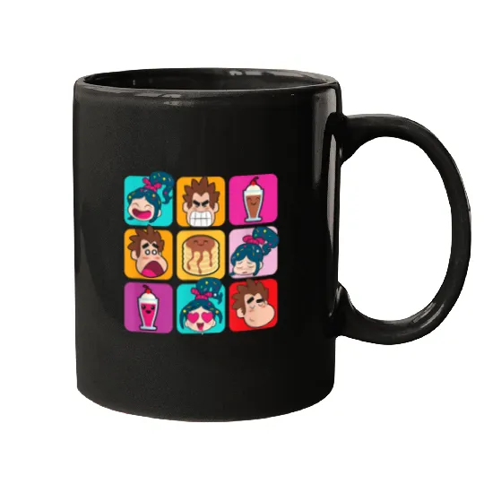 Disney WreckIt Ralph Vanellope Ralph Desserts Pa Mugs