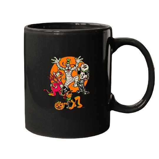Disney 100 Mickey Donald Goofy & Pluto Halloween Costumes Mugs