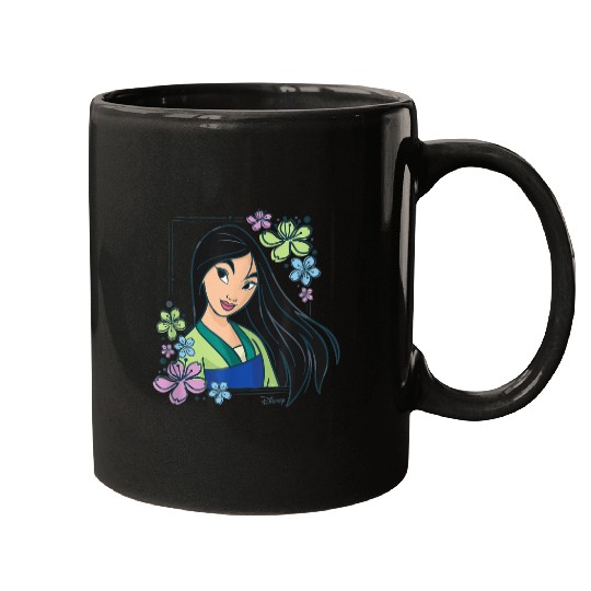 Disney Princess Mulan Flowers Mugs