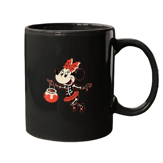 Disney Minnie Mouse Halloween 2024 Get Spooky skeletons Costume Mugs