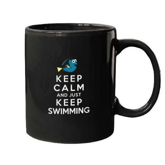 Disneyss Pixars Finding Dory Keep Calm And Just Keep Swimming Mugs