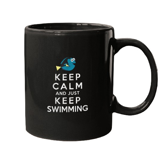 Disneyss Pixars Finding Dory Keep Calm And Just Keep Swimming Mugs