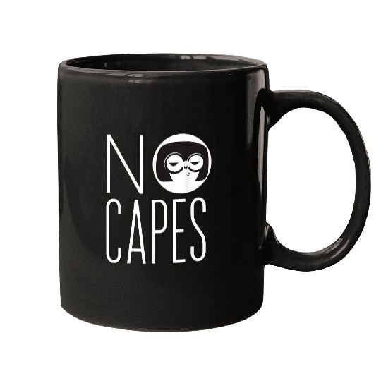 Disney Pixar The Incredibles 2 Edna Mode No Capes Logo Mugs