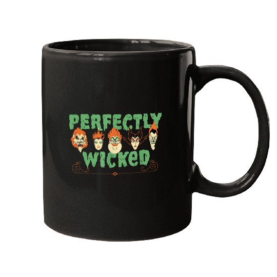 Disney Villains Spooky Squad Perfectly Wicked Halloween 2024 Mugs