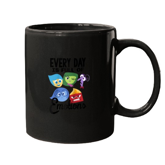 Disney Inside Out Every Day Emotions Raglan Baseball Tee Mugs