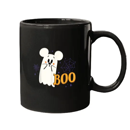 Disney Mickey Mouse Cute Little ghosts Boo Halloween 2024 Mugs