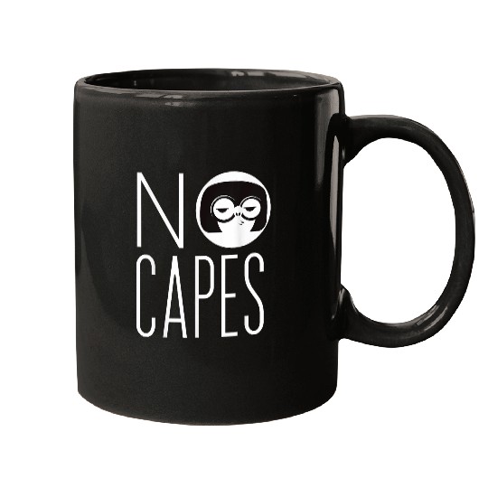 Disney Pixarss The Incredibles 2 Edna Mode No Capes Logo Mugs