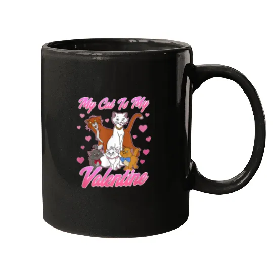 Disney Aristocats Valentines Day My Cat Is My Va Mugs