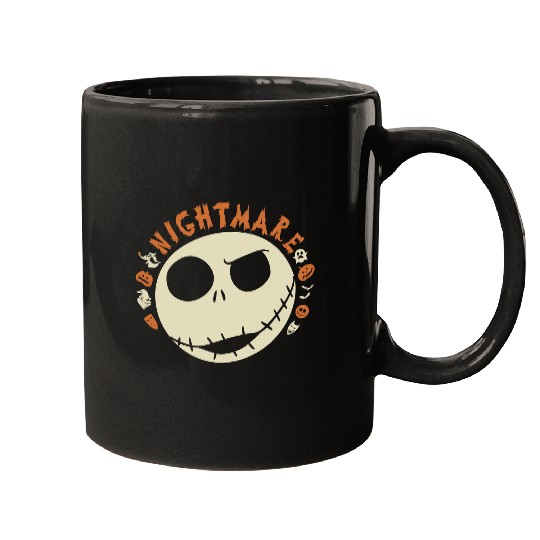 Disney The Nightmare Before Christmas Jack Halloween Merry Christmas 2024 Mugs