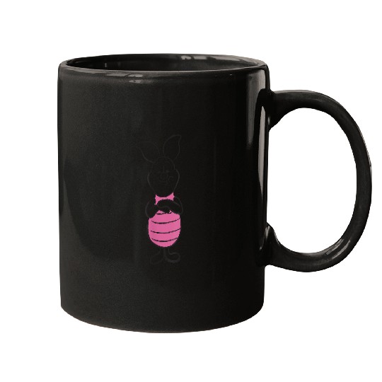 Disney Winnie The Pooh Piglet Simple Sketch Mugs