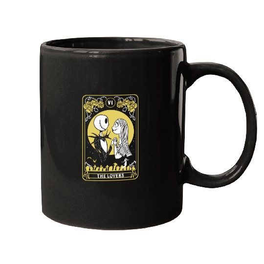 Disney The Nightmare Before Christmas Jack Sally Card Merry Christmas 2024 Mugs