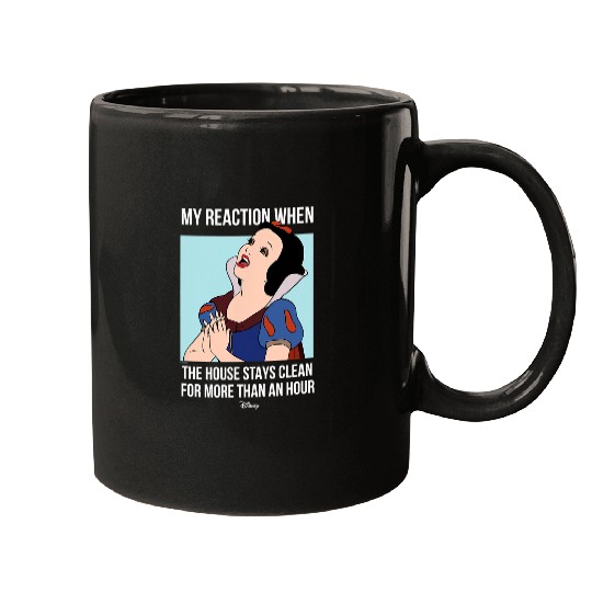 Disney Princess - Snow White House Stays Clean Meme Mugs