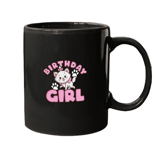 Disney The Aristocats Birthday Girl Cute Marie Logo Mugs