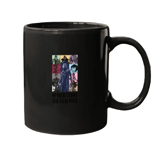 SpiderVerse Eras Tour with title Mugs