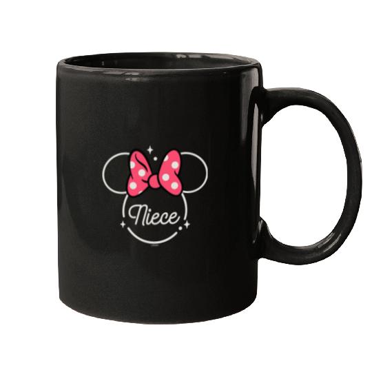 Disney Minnie Mouse Niece Head Icon Magic Family Trip Mugs