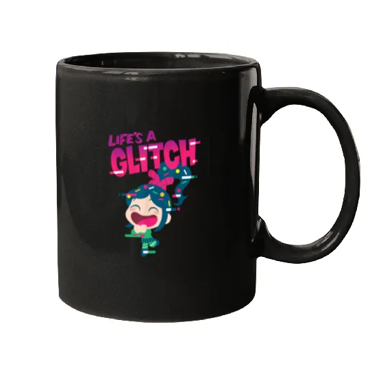 Disney Ralph Breaks the Internet Vanellope Glitch Mugs