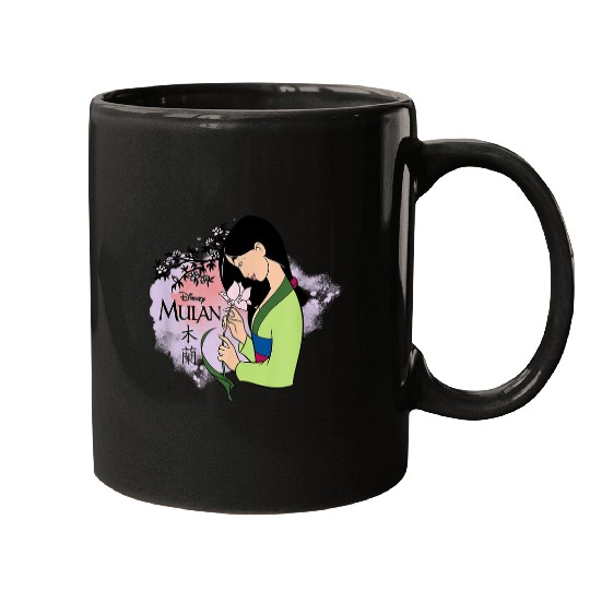 Disney Princess Mulan Cherry Blossoms Mugs