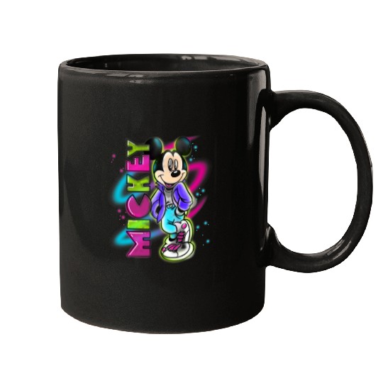 Disney Mickey Mouse Airbrush Mugs