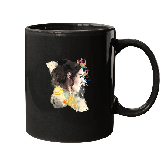 Star Wars The Rise Of Skywalker Rey Collage Mugs, Disney
