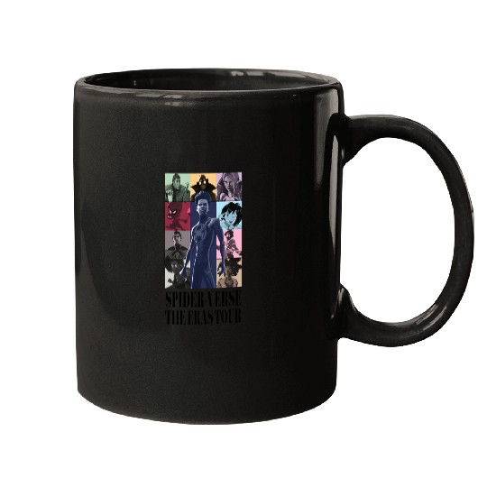 SpiderVerse Eras Tour with title Mugs