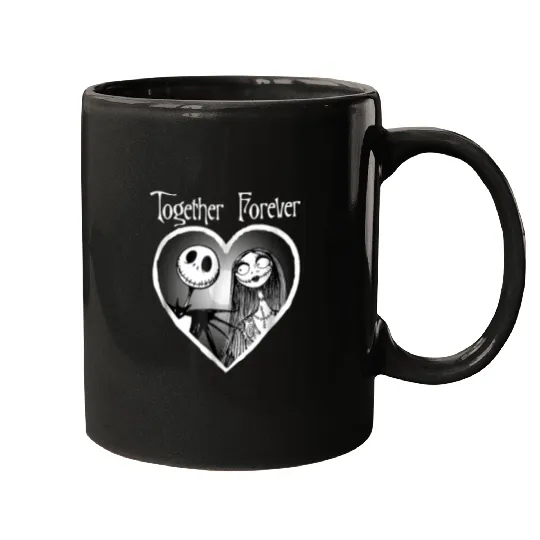 Disney Nightmare Before Christmas Together  : Jack And Sally With Friends, Halloween Party , Jack skellington Mugs