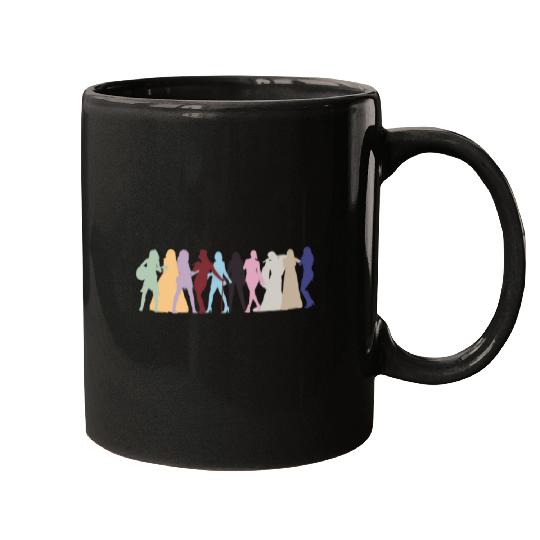 Discover Evolution Of Taylor - Colors Mugs