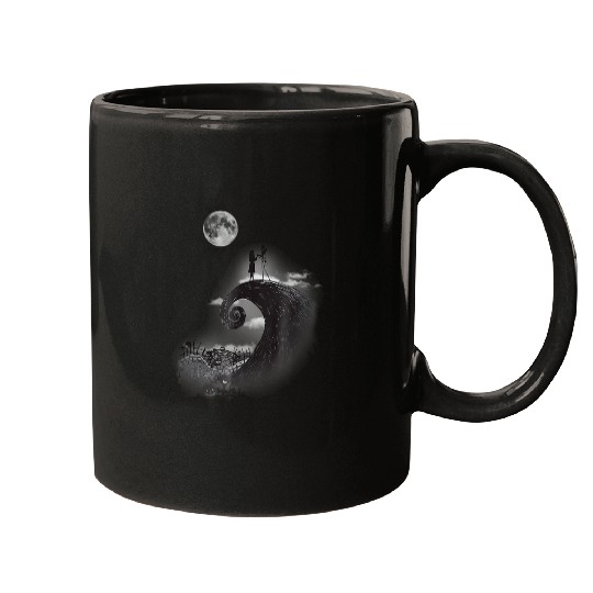 disney nightmare bee christmas jack and sally Mugs