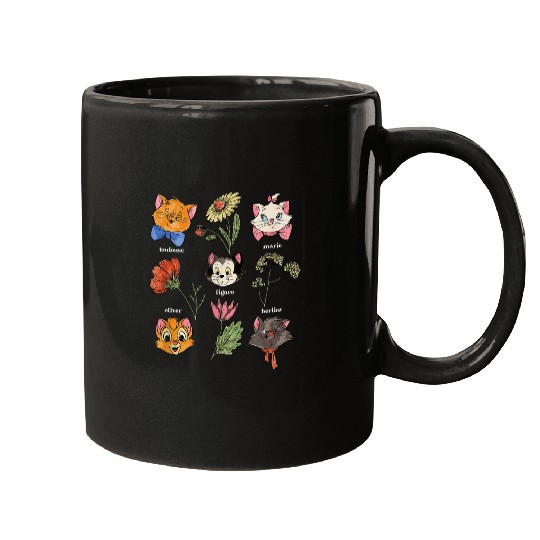 Disney The Aristocats Floral Disney Cats Cute Lo Mugs