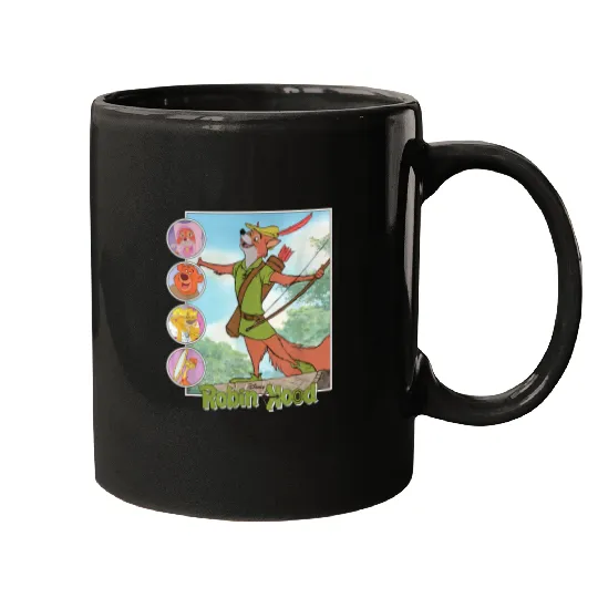 Disney Robin Hood Classic Disney Film Retro Mugs